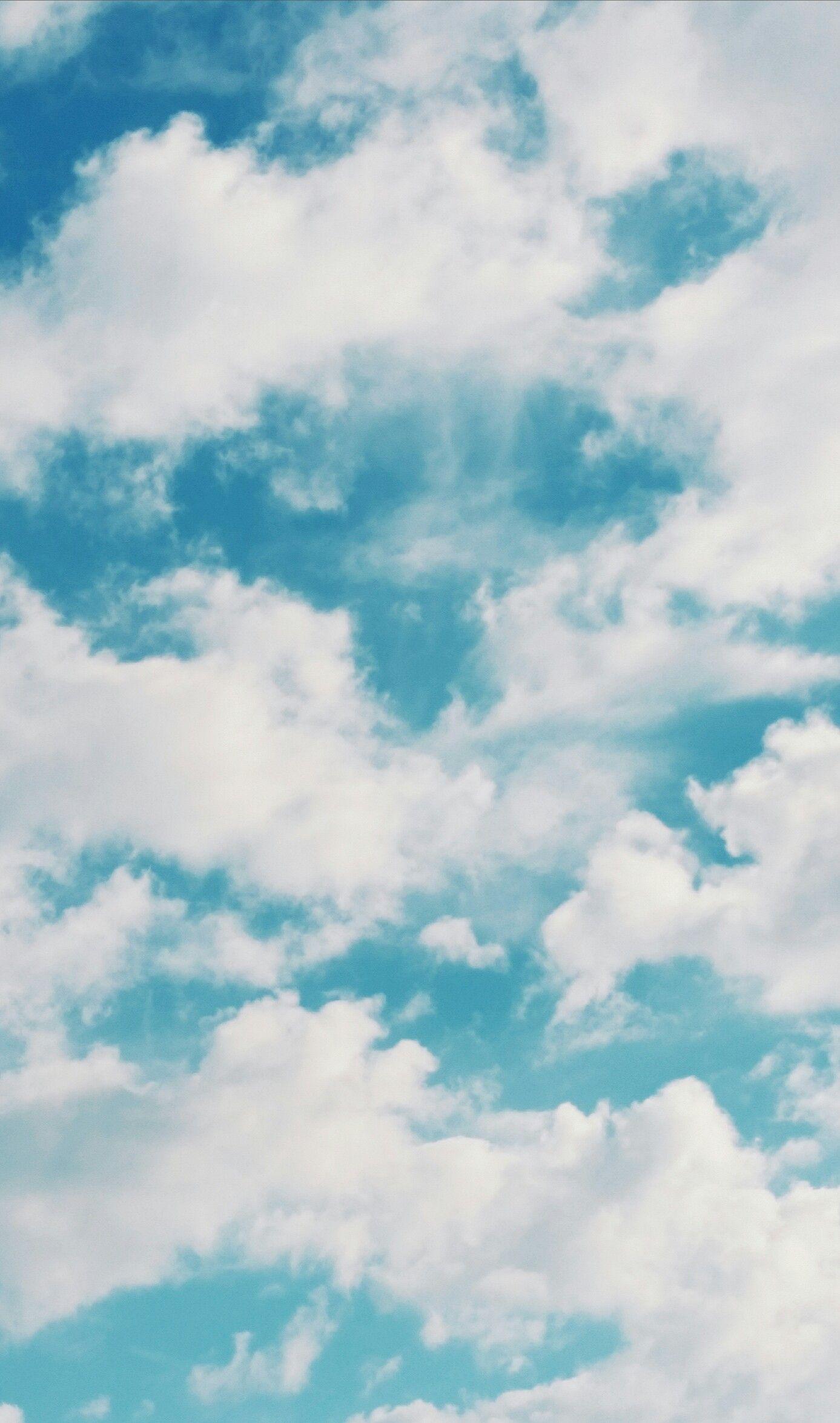 vsco Blue Sky Photo by Jennifer Karns. Light blue aesthetic, Blue