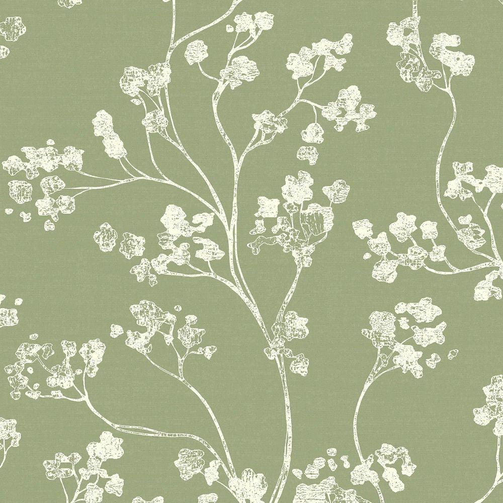 Gsquare Wallpaper Flower Wallpaper Living Room Bed Rooms Green Wallpaper  Available In All Size  72  Height x 48 Width   Amazonin