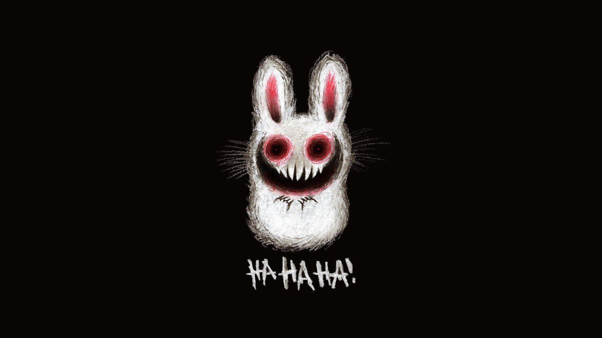 Creepy Rabbit Wallpaper