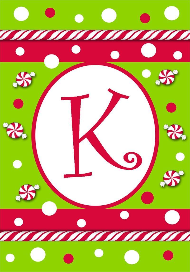 K Monogram Mini Flag Cane. Monograms. Monogram