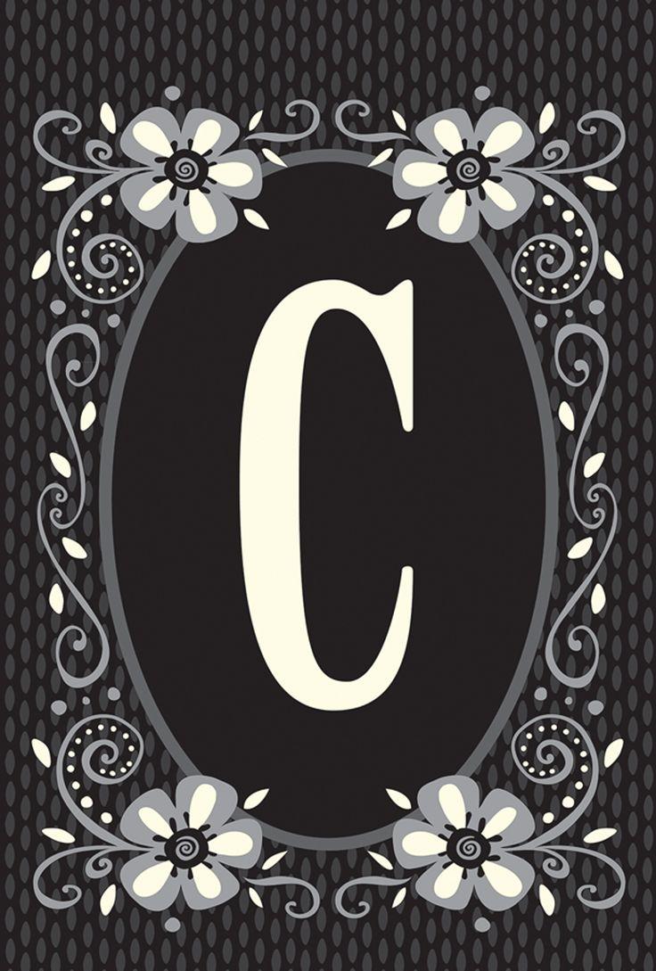 Letter C Monogram Wallpaper, HD Wallpaper