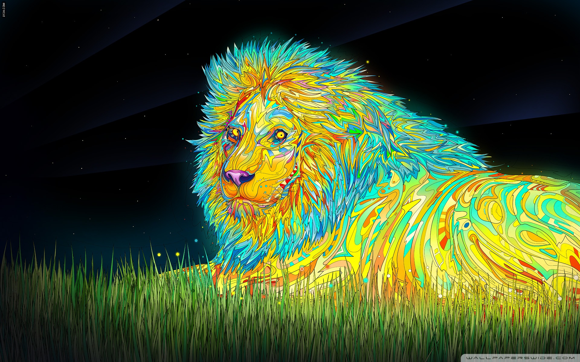 Lion Art ❤ 4K HD Desktop Wallpaper for 4K Ultra HD TV