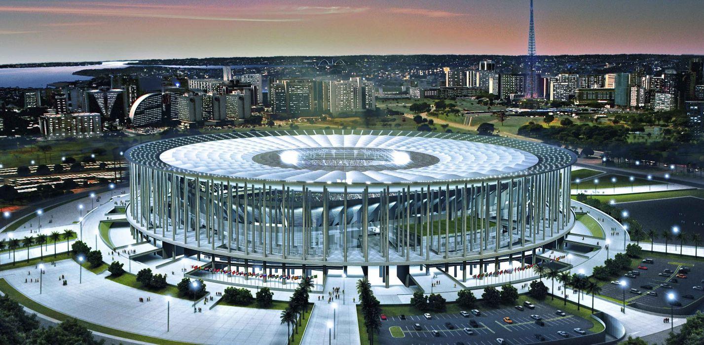 Brasilia Brazil Estadio Nacional Mane Garrincha Capital City