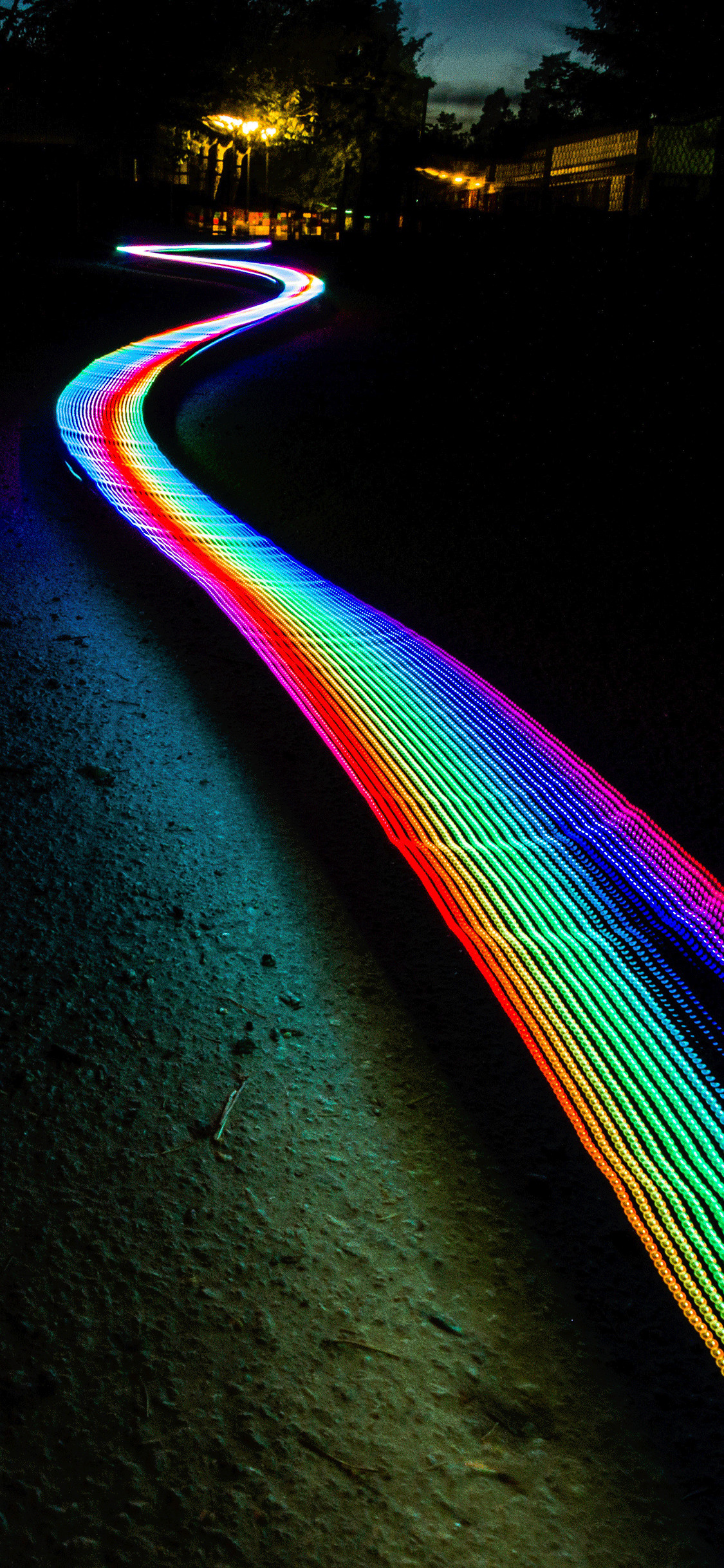 Neon Lights iPhone Wallpaper