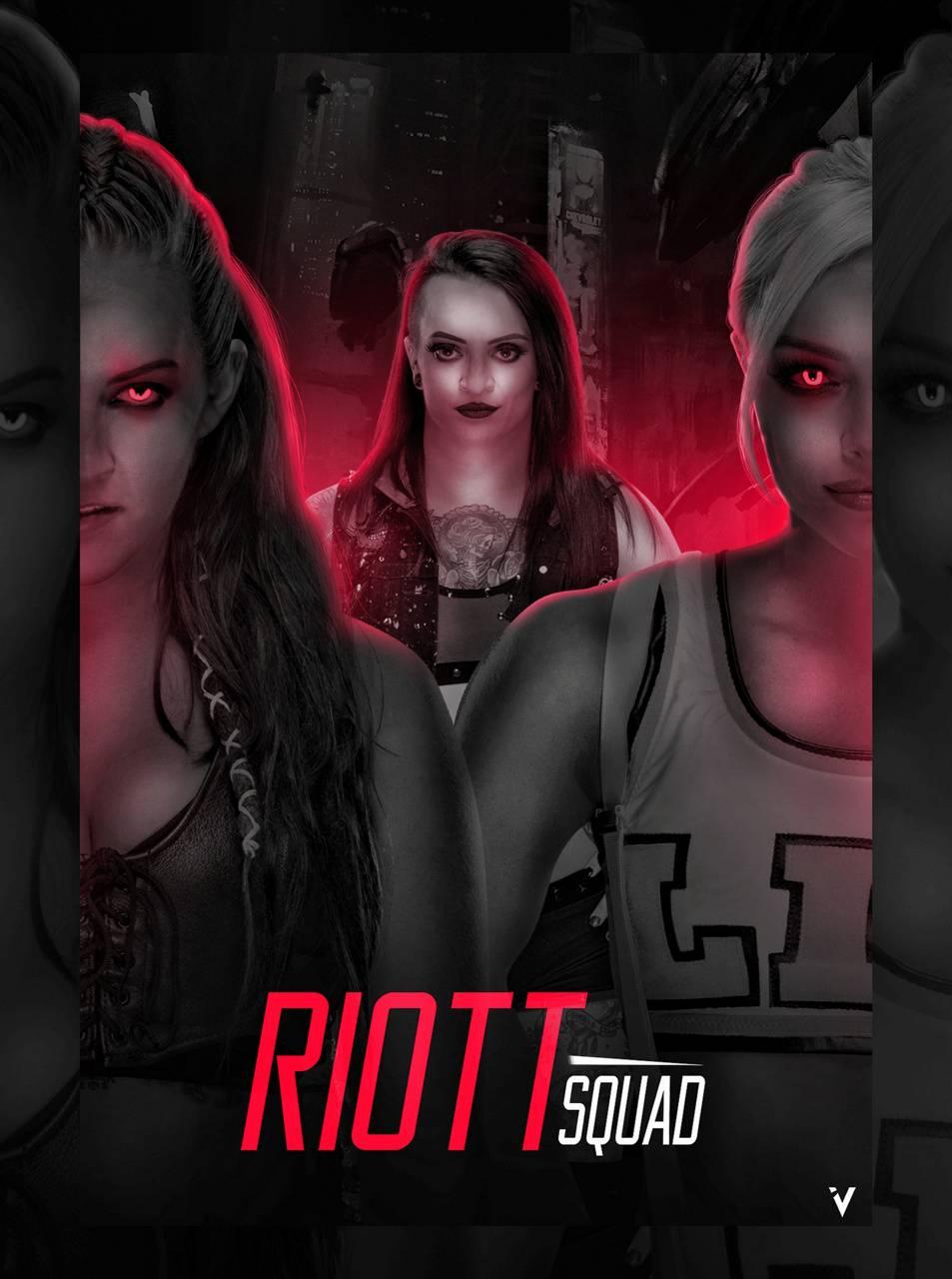 WWE RIOTT SQUAD Wallpaper