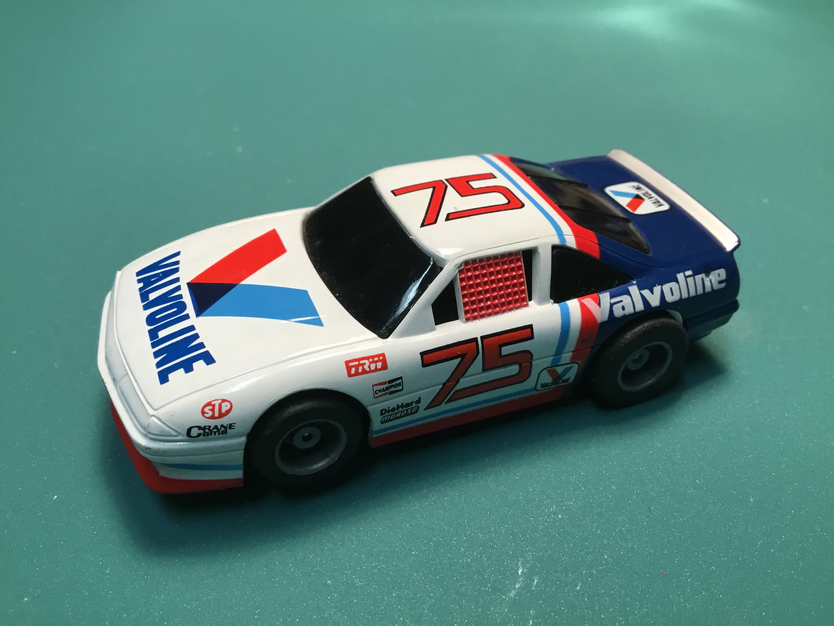 TYCO VALVOLINE NASCAR # LIGHTLY USED HO SLOT CAR