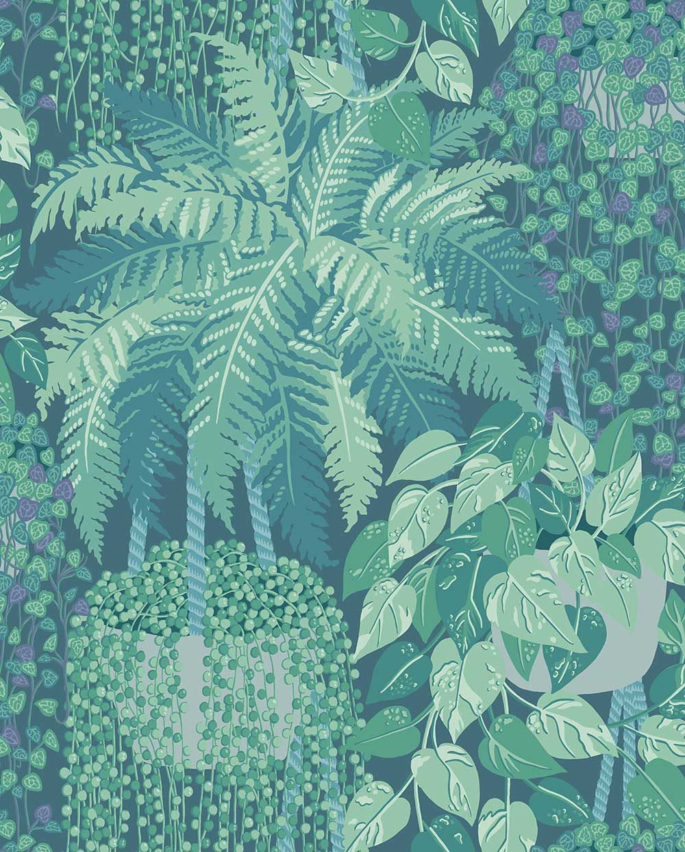 Fern By Cole & Son Teal