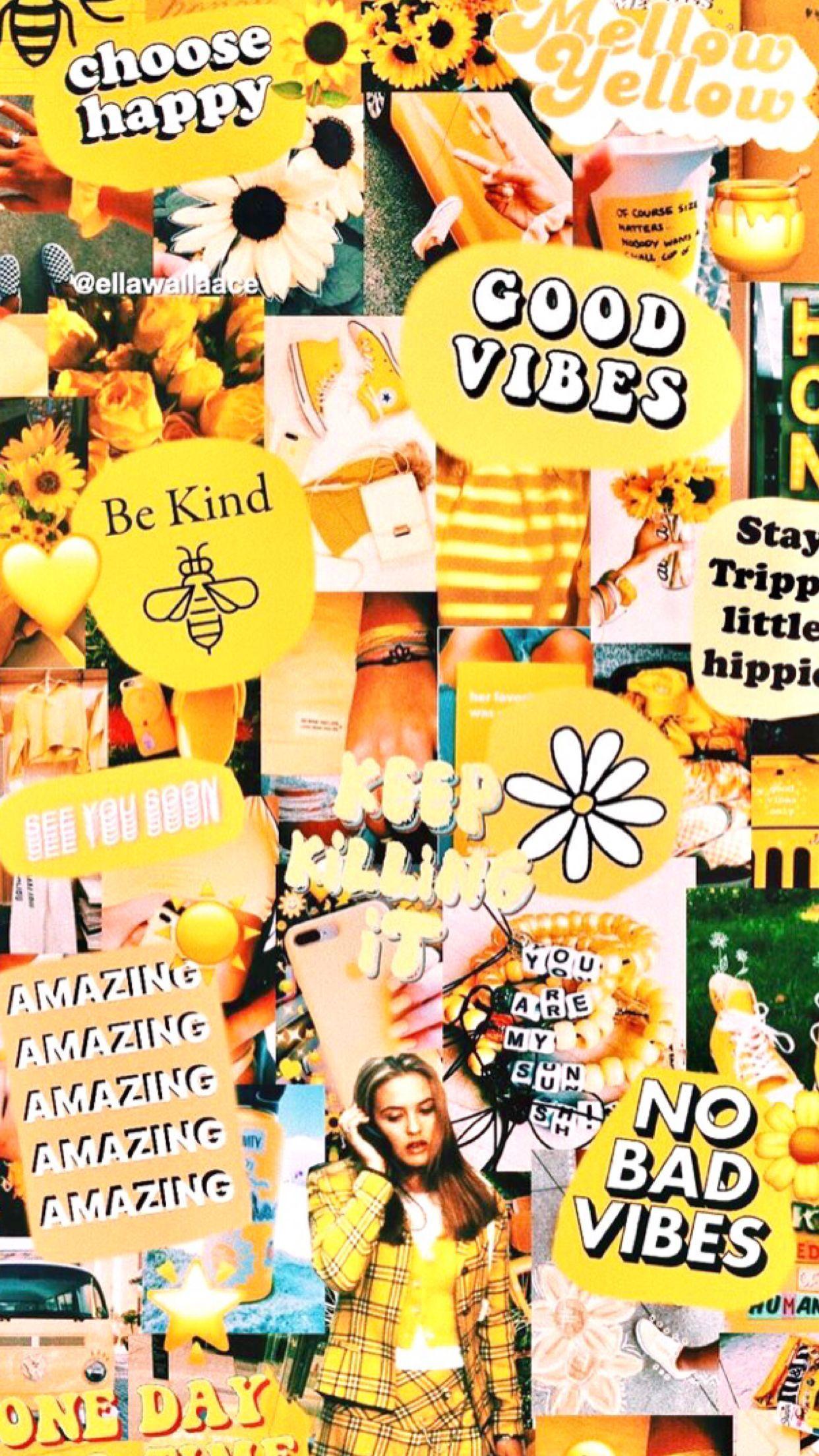 Vsco Girl Wallpapers Yellow