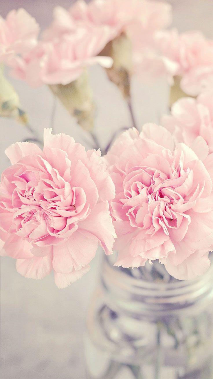Cute Pink Peonies iPhone Wallpaper. Flowers. Fond écran