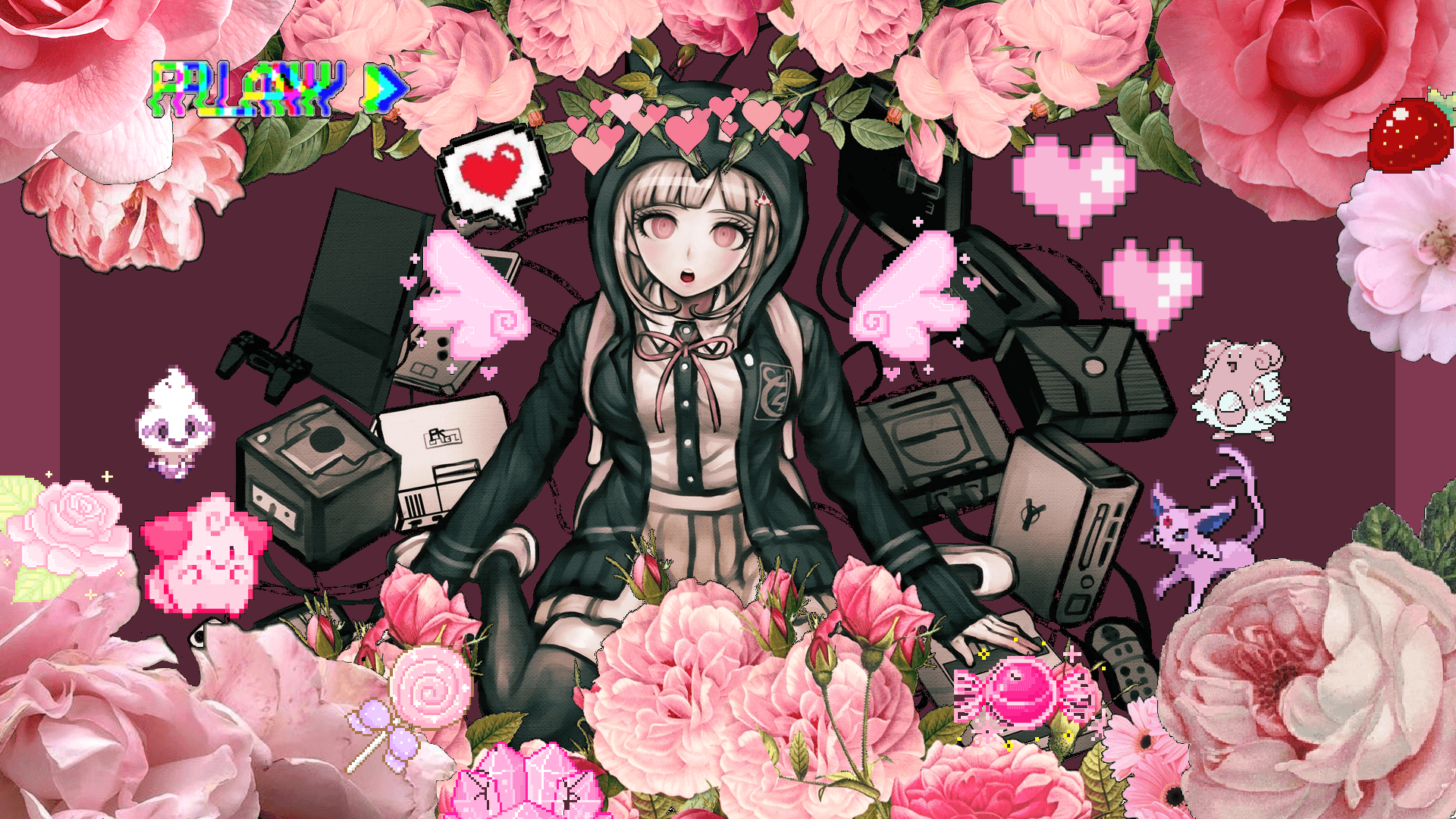 Chiaki Nanami Computer Wallpaper For U ChiakiFluff