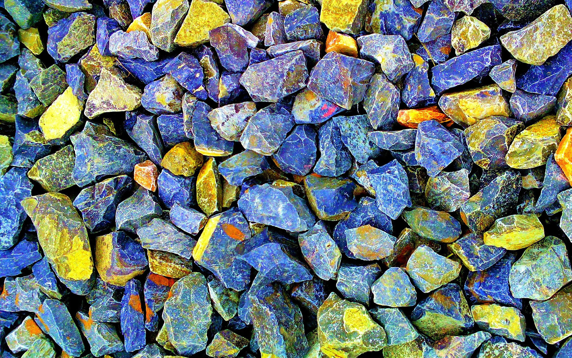 Download wallpaper colorful stone texture, macro, colorful stones, stone background, blue stone background, stone textures for desktop with resolution 1920x1200. High Quality HD picture wallpaper