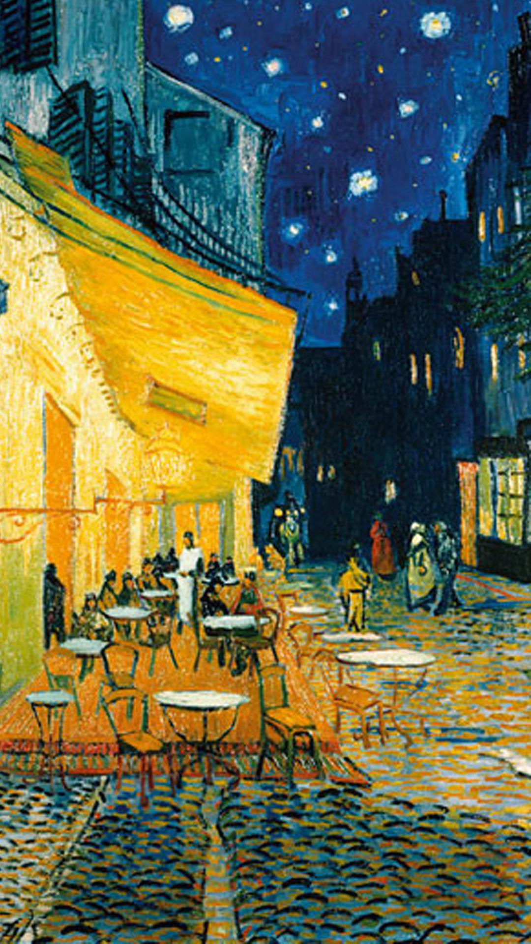 hippie vintage indie Grunge pastel background Van Gogh pale