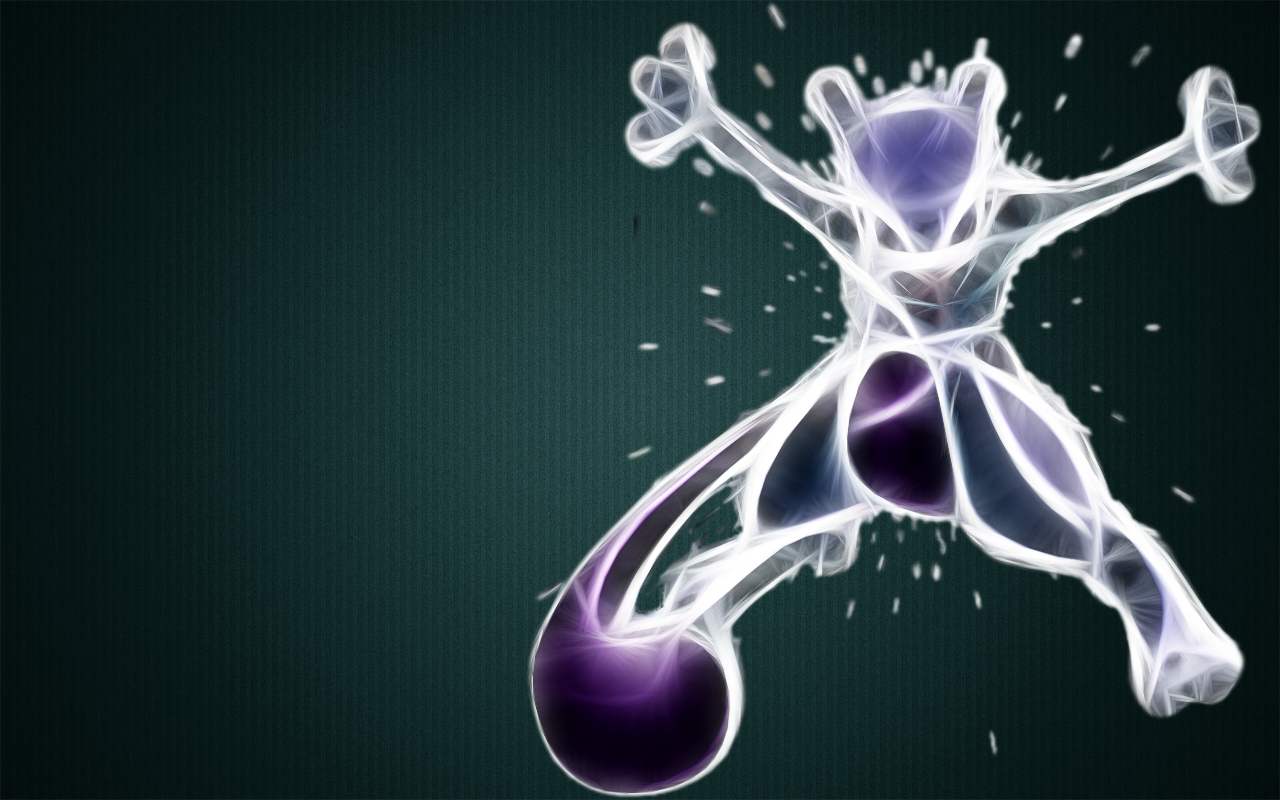 Mewtwo 3D Wallpaper