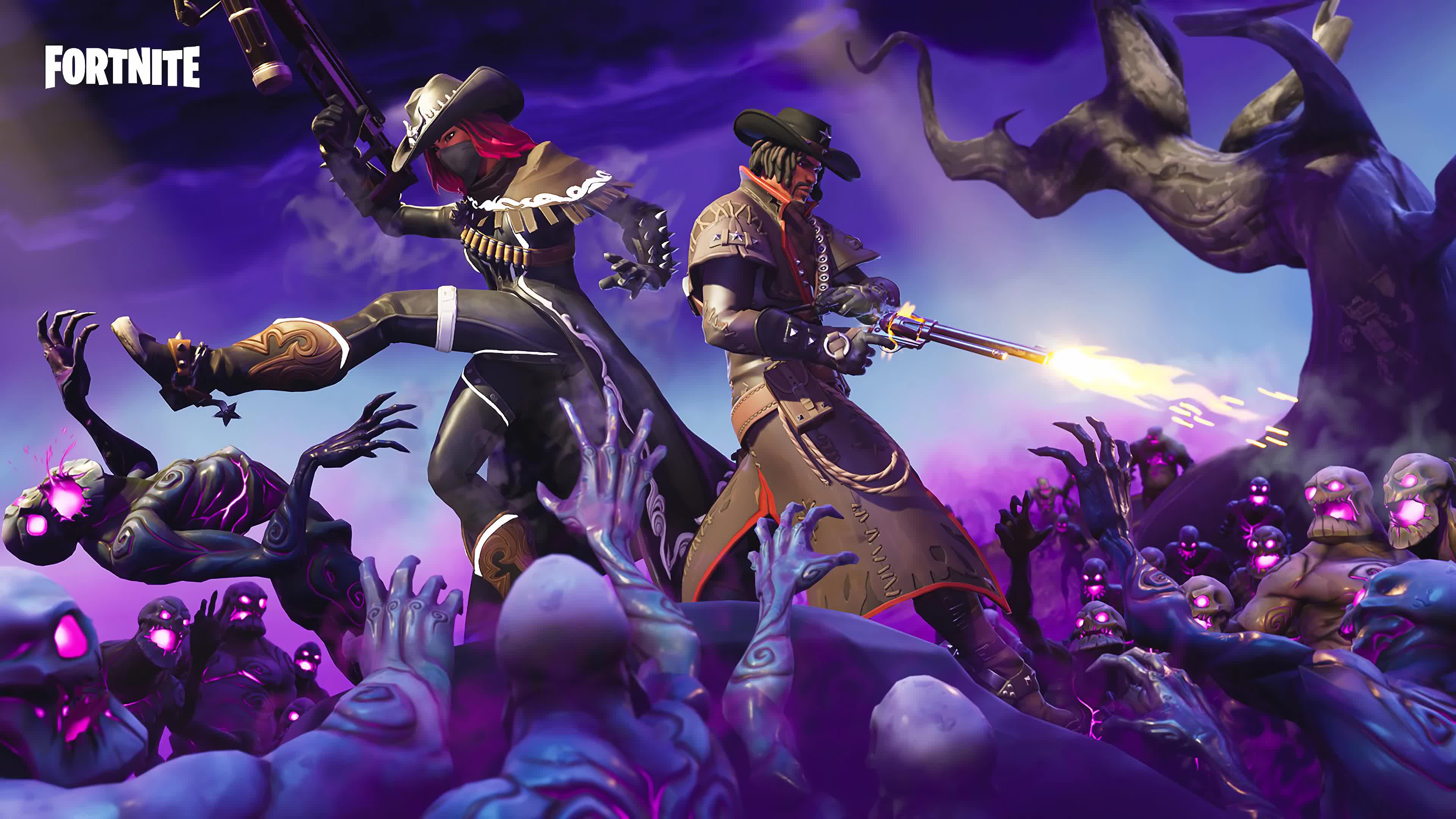 Fortnite Zombies Undead 4K Live Wallpaper