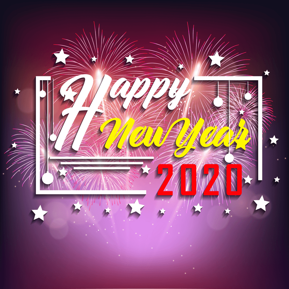 Happy New Year 2020 Wallpapers Wallpaper Cave