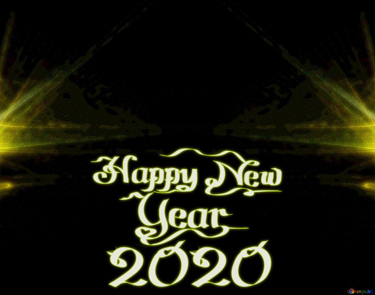 Download free picture Happy New Year 2020 Background on CC