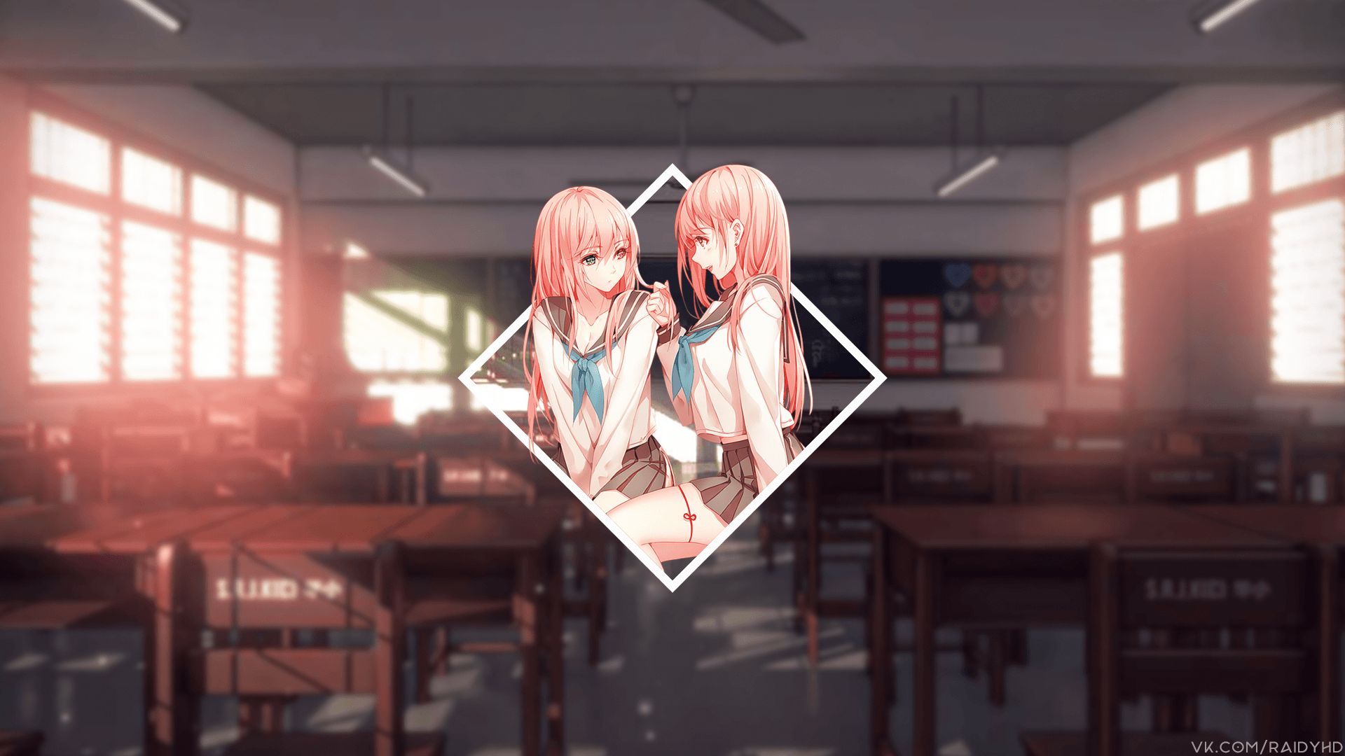 #picture In Picture, #school Uniform, #anime Girls