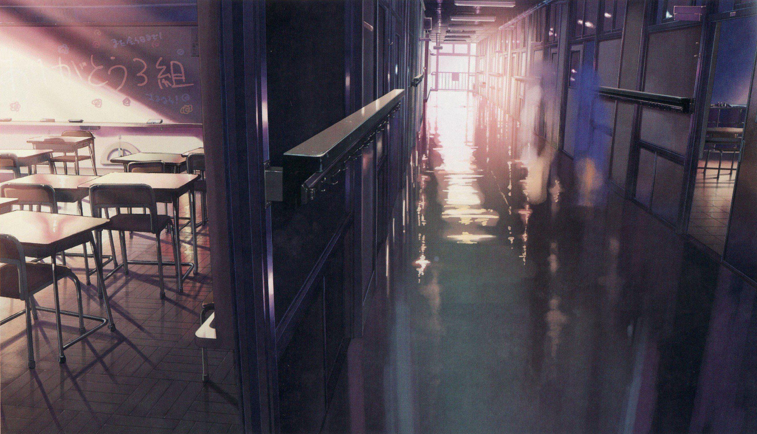 School memories Makoto Shinkai 5 Centimeters Per Second