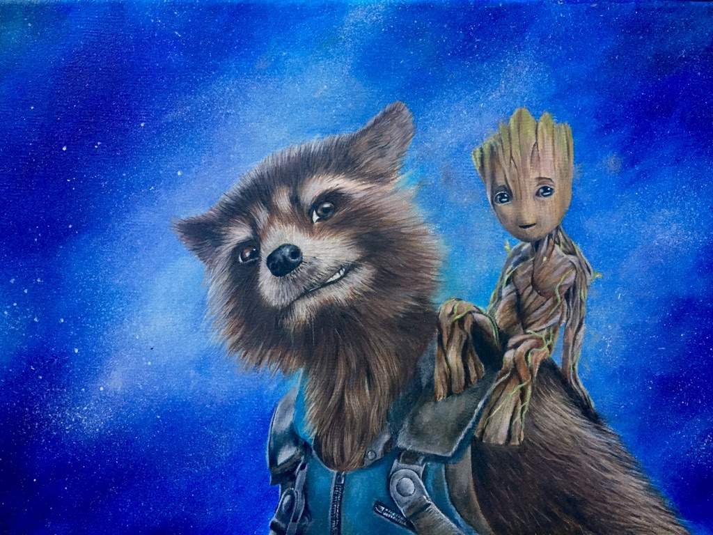 Groot And Rocket Wallpapers Wallpaper Cave