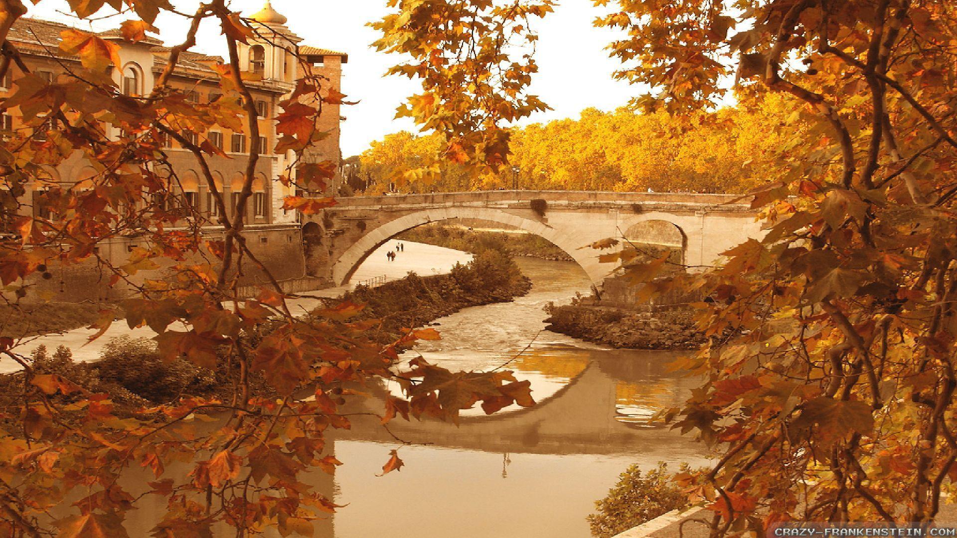 Autumn in Italy Wallpaper