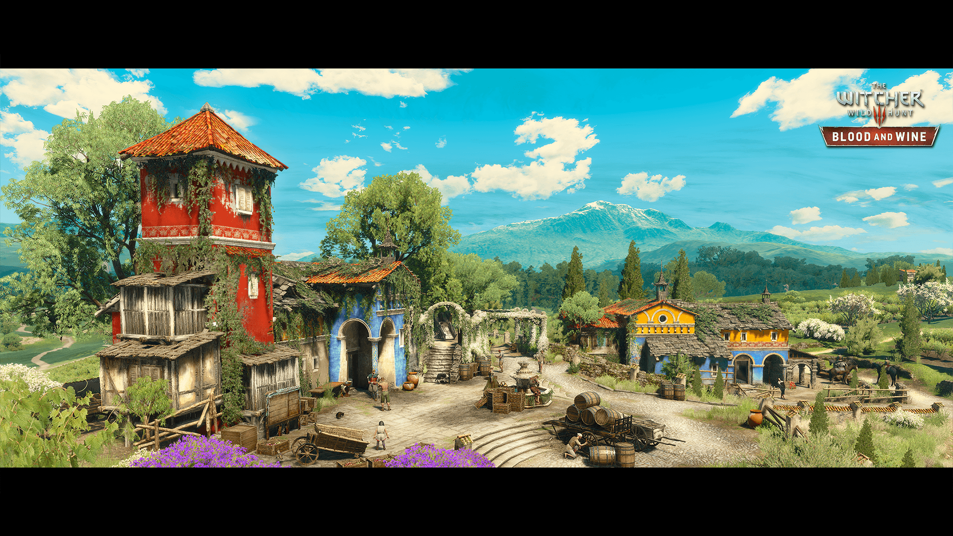 Witcher 3 Blood and Wine Expansion Gets Colorful First