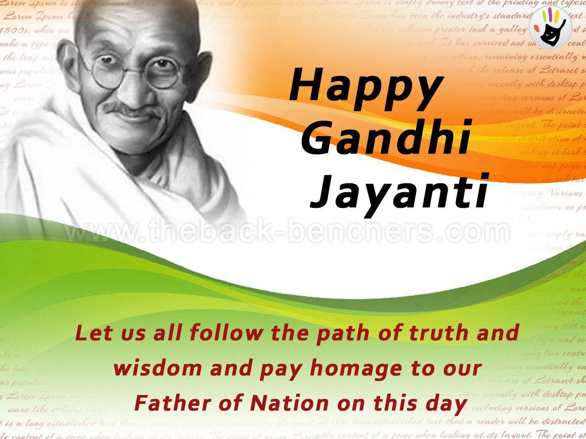 Hd Wallpaper On Happy Gandhi Jayanti 2015. Festivals book