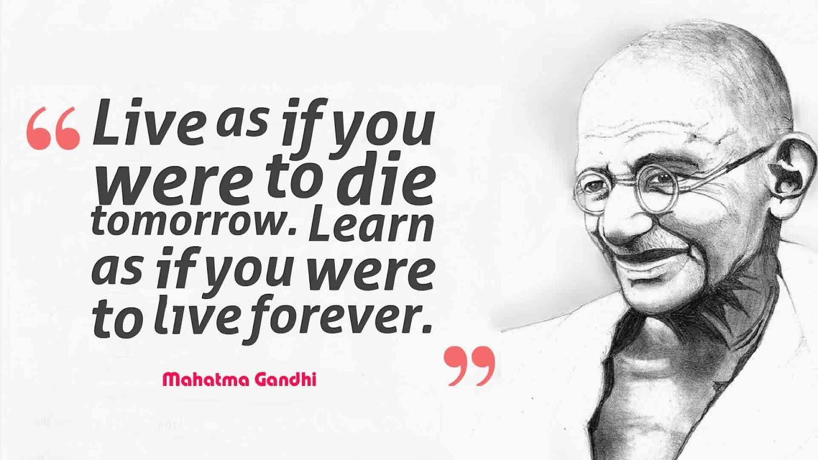 Gandhi Jayanti HD Quotes