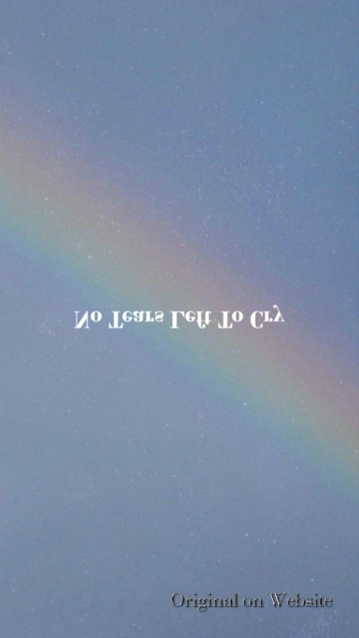 iPhone Wallpaper Aesthetic- No Tears Left To Cry Ariana
