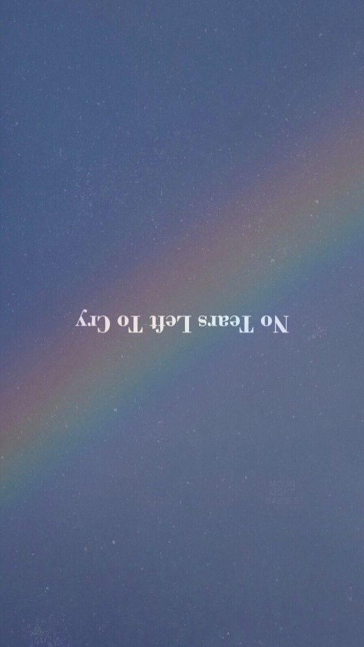 no tears left to cry grande iphone wallpaper