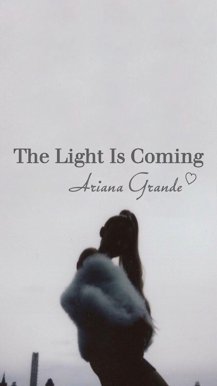 The light is coming Wallpaper Ariana Grande 2018 sweetner