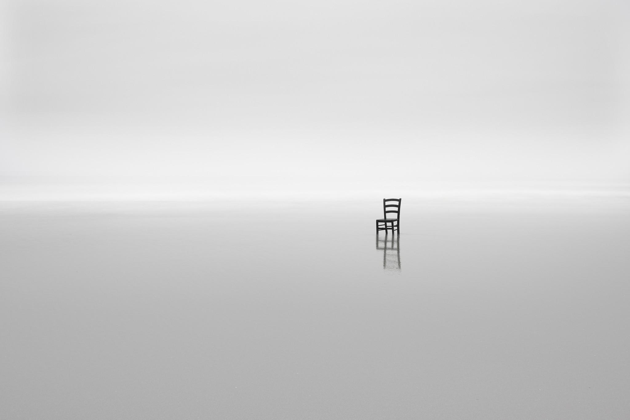 #water, #nature, #minimalism, #reflection, #horizon