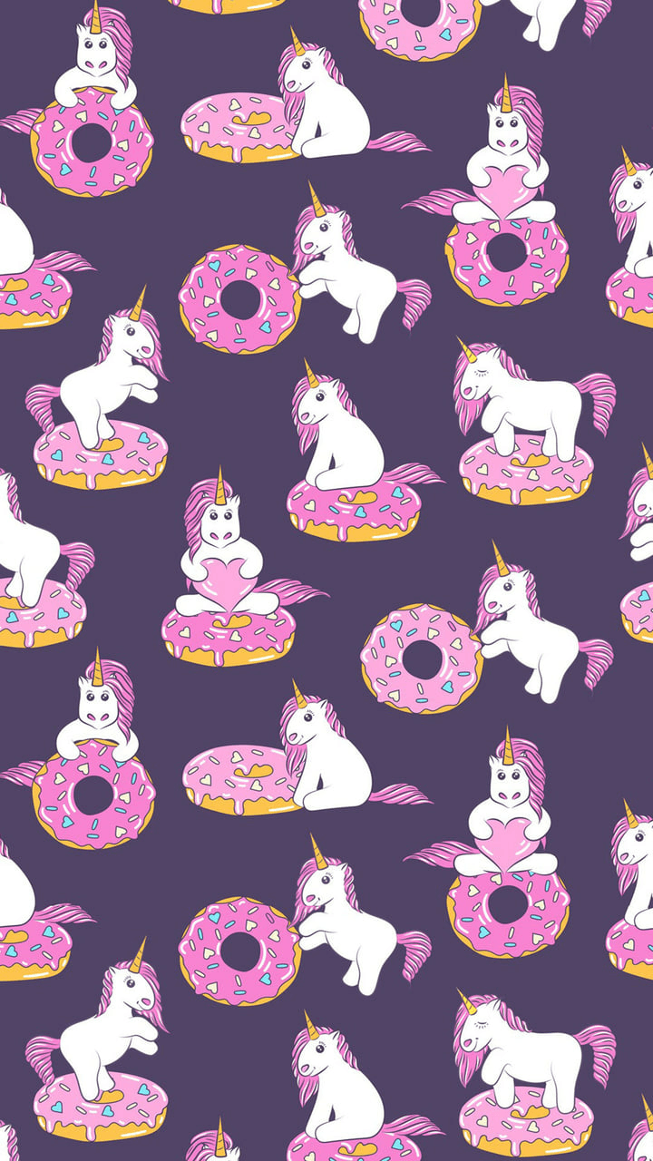 Unicorn Donut Wallpaper Free Unicorn Donut