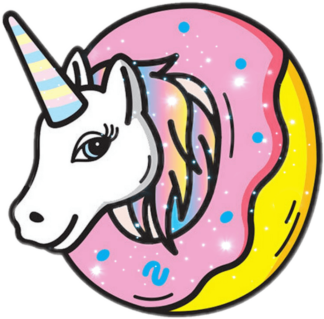 Clipart unicorn donut, Clipart unicorn donut Transparent