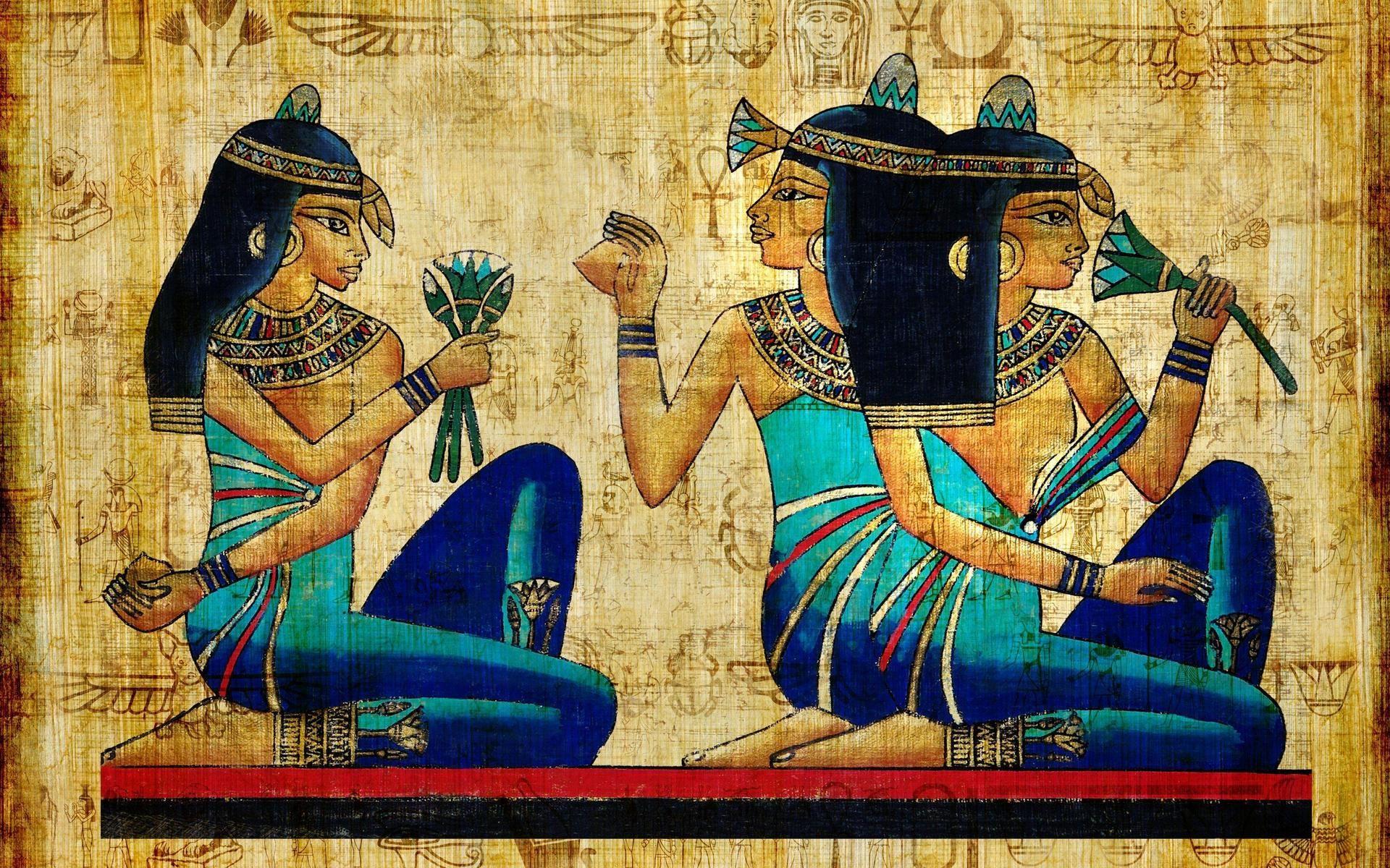 Image detail for -Ancient Egypt Art Wallpaper, Paintings