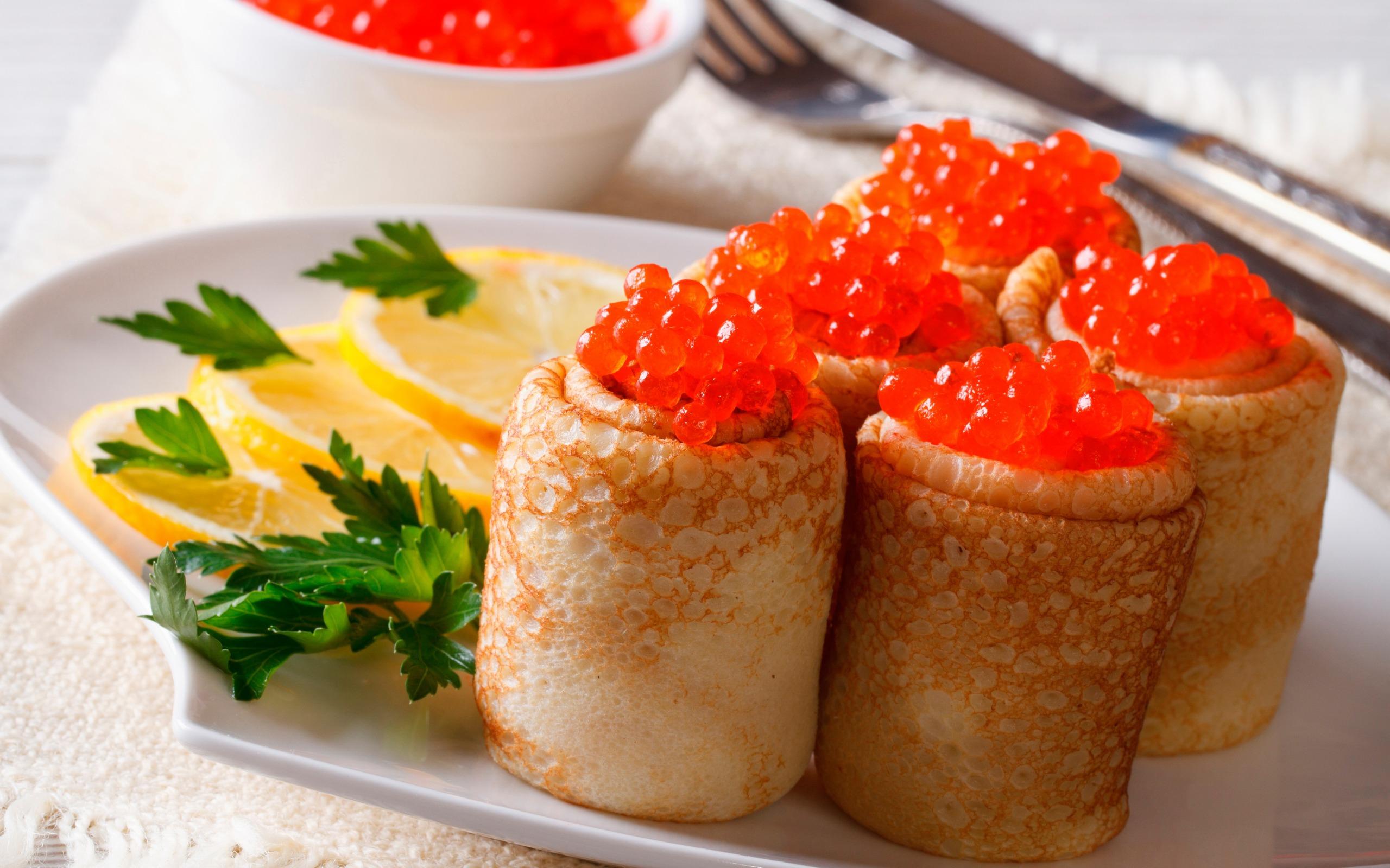Download wallpaper red caviar, appetizer, fish delicacies