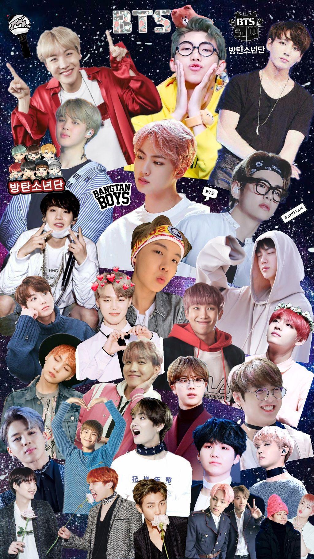 BTS Collage Wallpapers - Wallpaper Cave