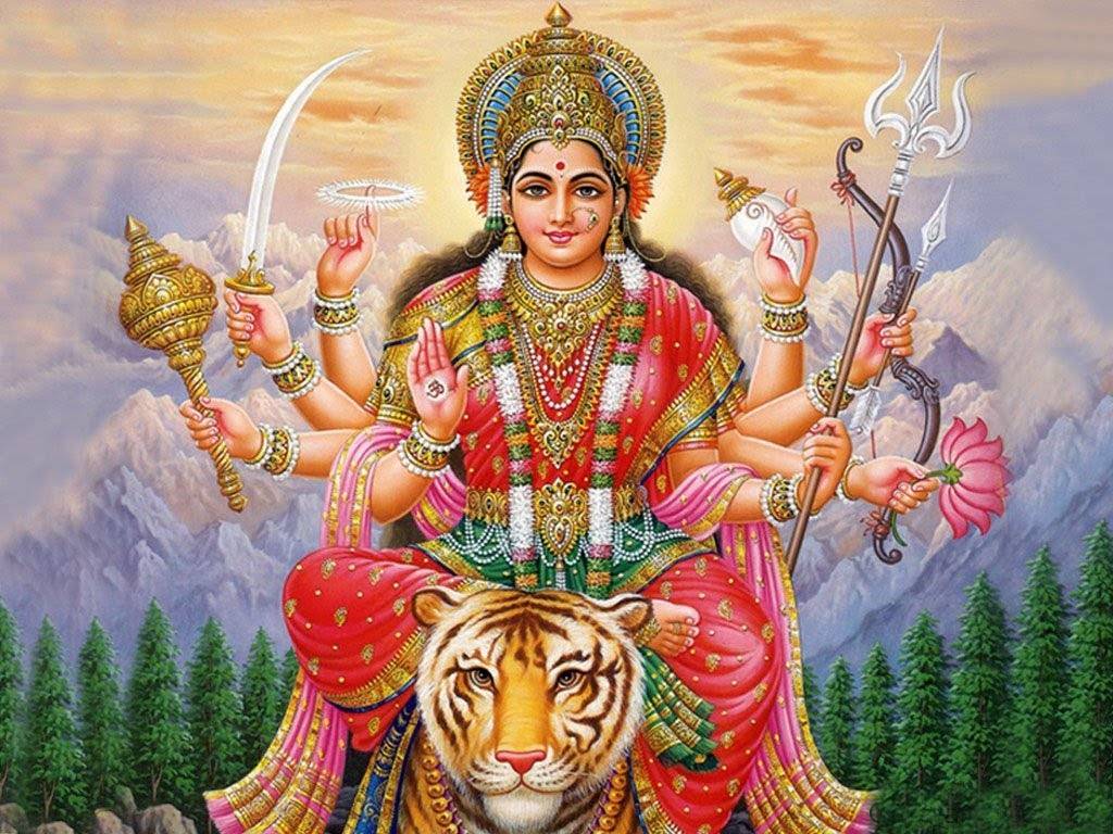 Goddess Durga, Maa Durga, wallpaper, image, Maa Ambe