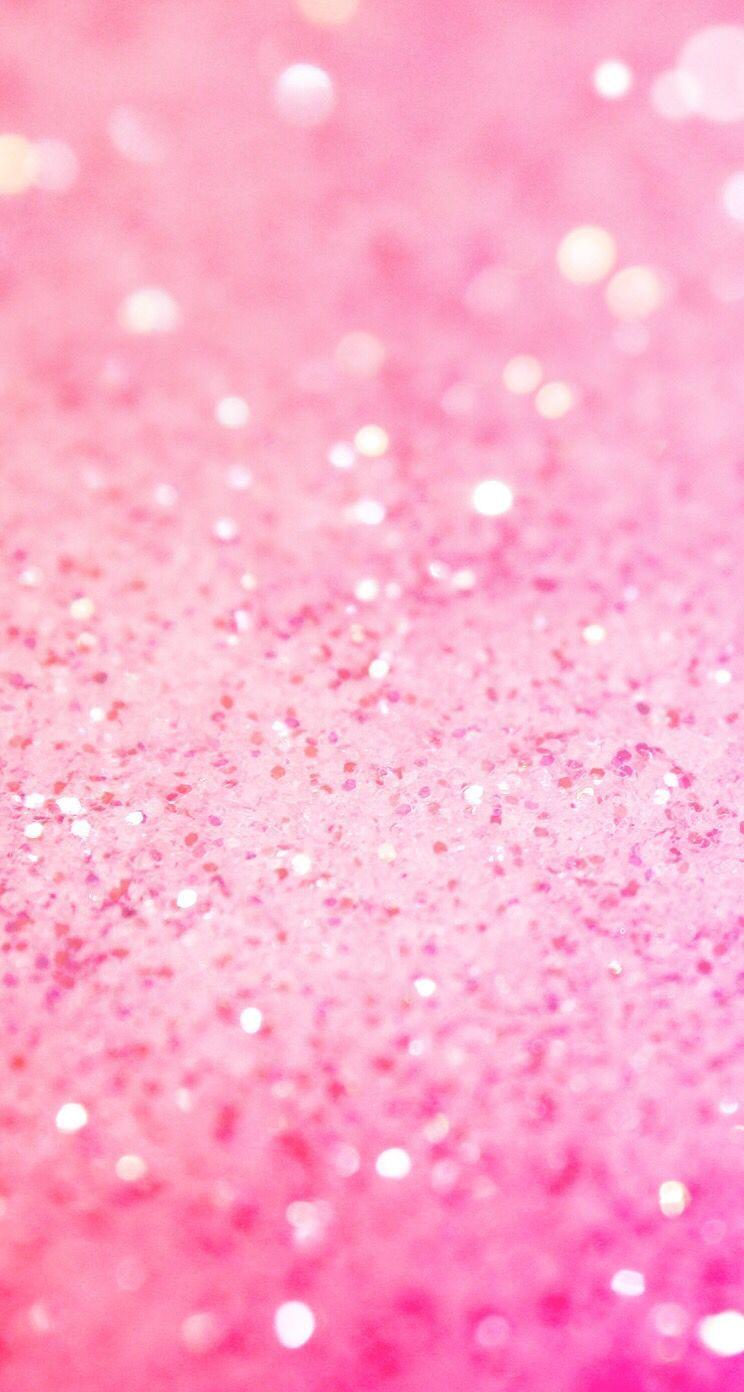 Pink Glitter iPhone Wallpaper