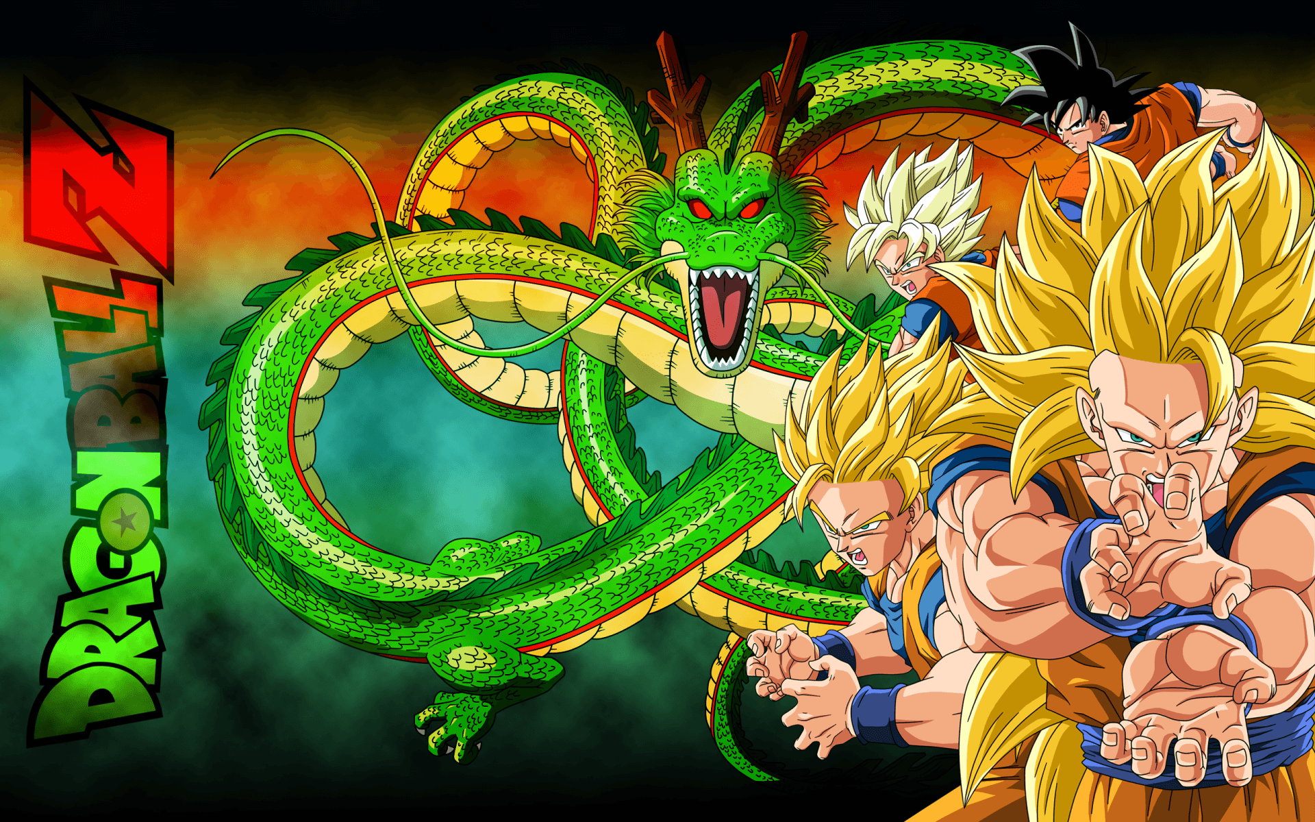 Anime Dragon Ball Z Shenron (Dragon Ball) Goku Wallpaper