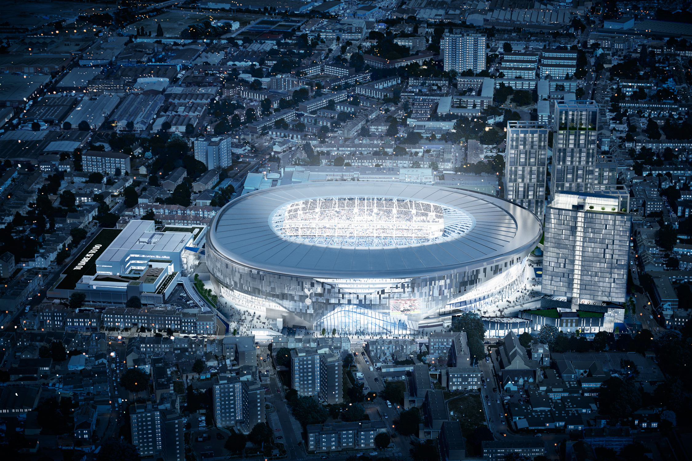 New Tottenham Stadium: Photo, renderings of Spurs' future