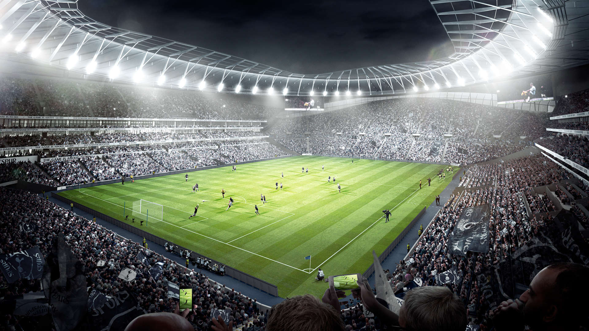 Tottenham Hotspur Stadium Wallpaper