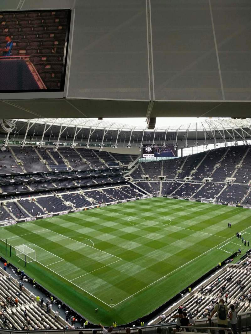 Tottenham Hotspur Stadium, section row seat 350
