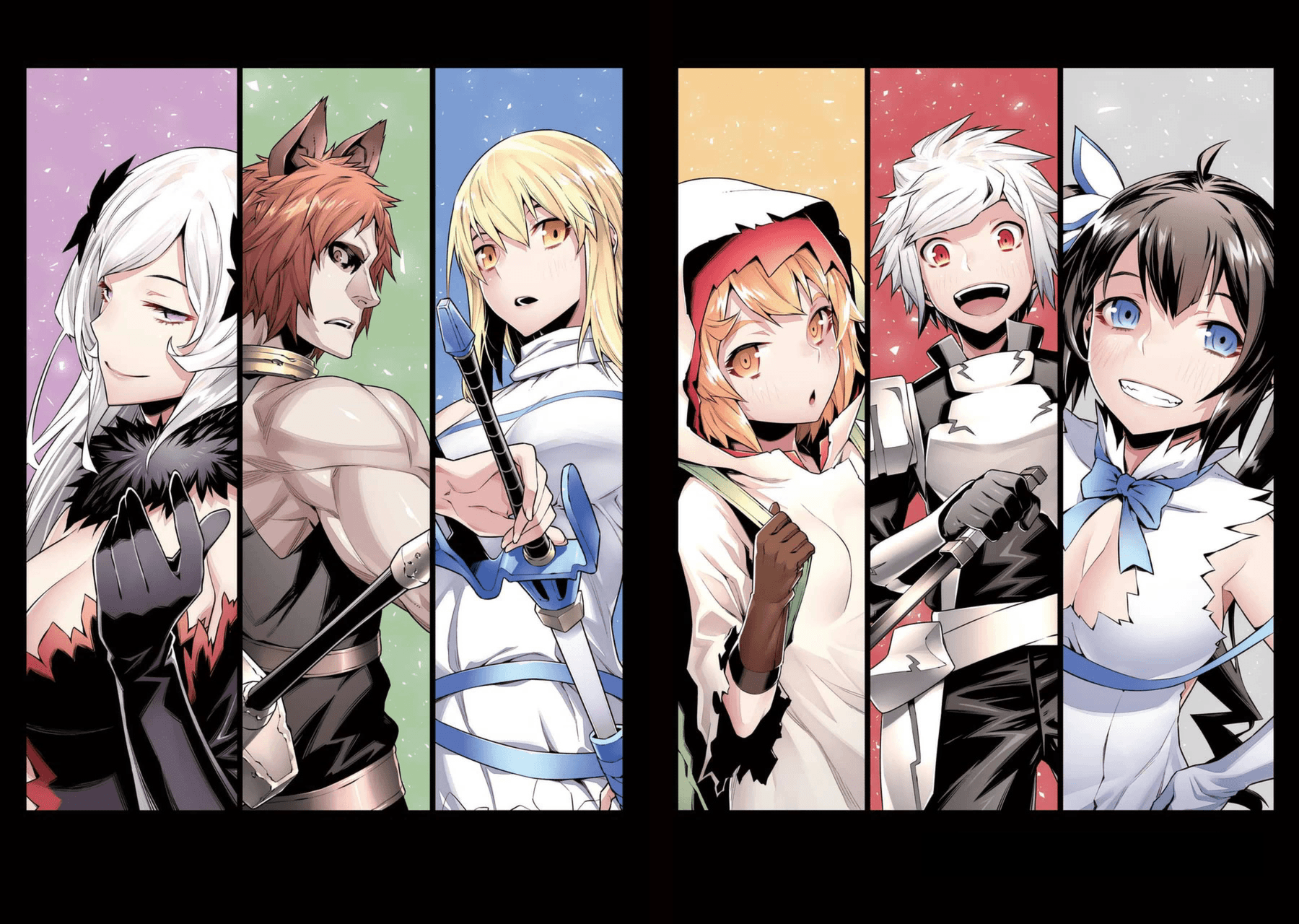 DanMachi Season 3 Characters 4K Wallpaper #7.2908