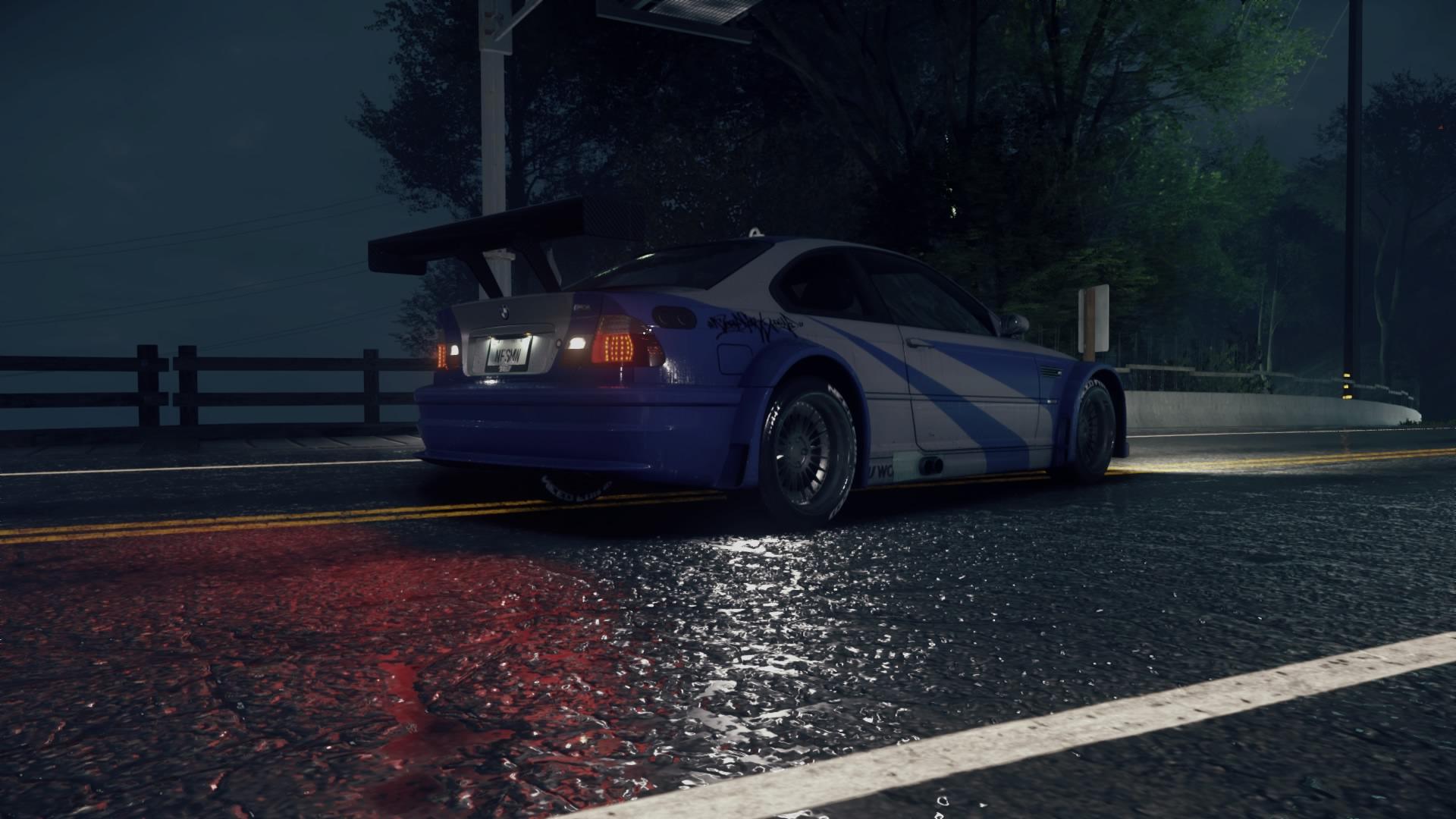 BMW M3 GTR Need For Speed 2015 Wallpaper