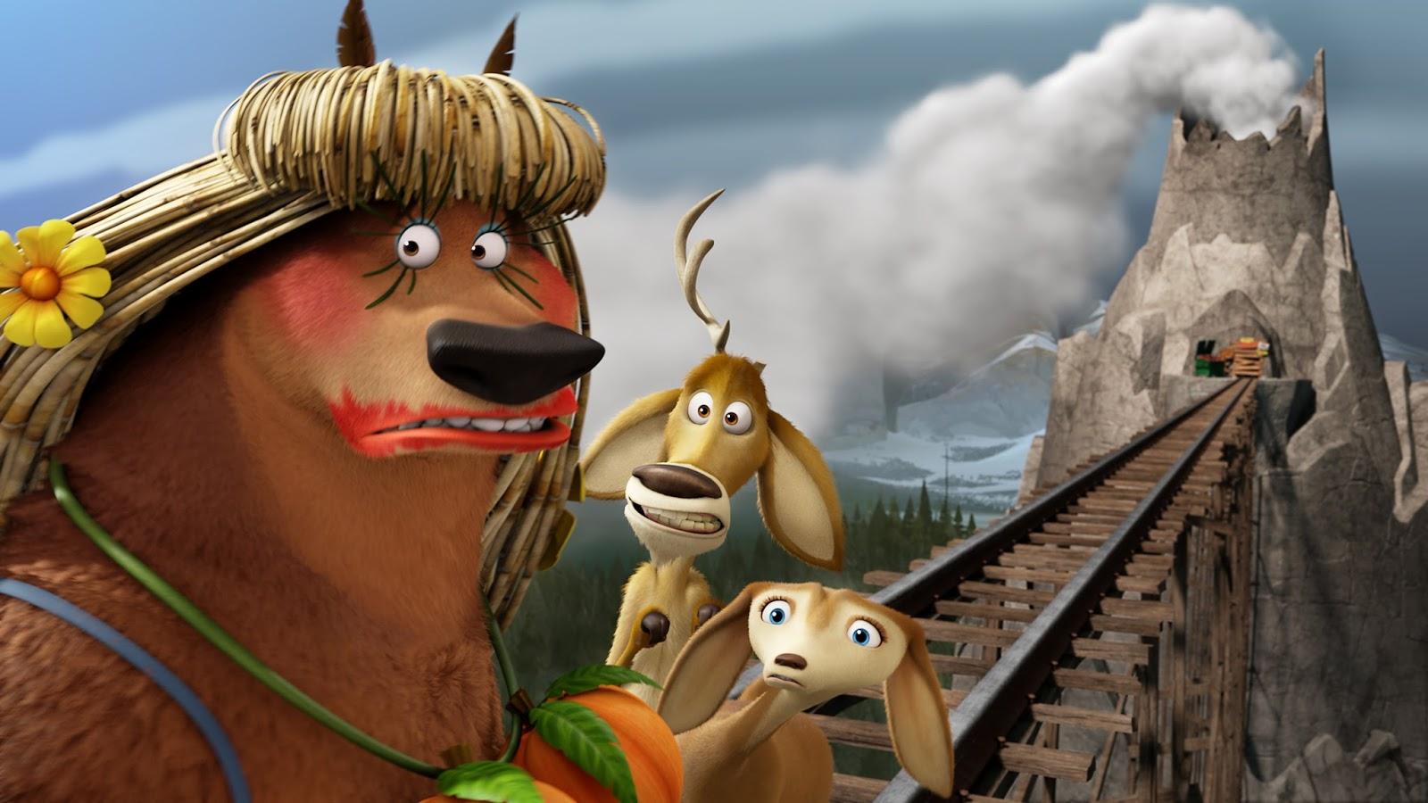 Open Season: Scared Silly On Blu Ray & DVD #SmokeyBearHug