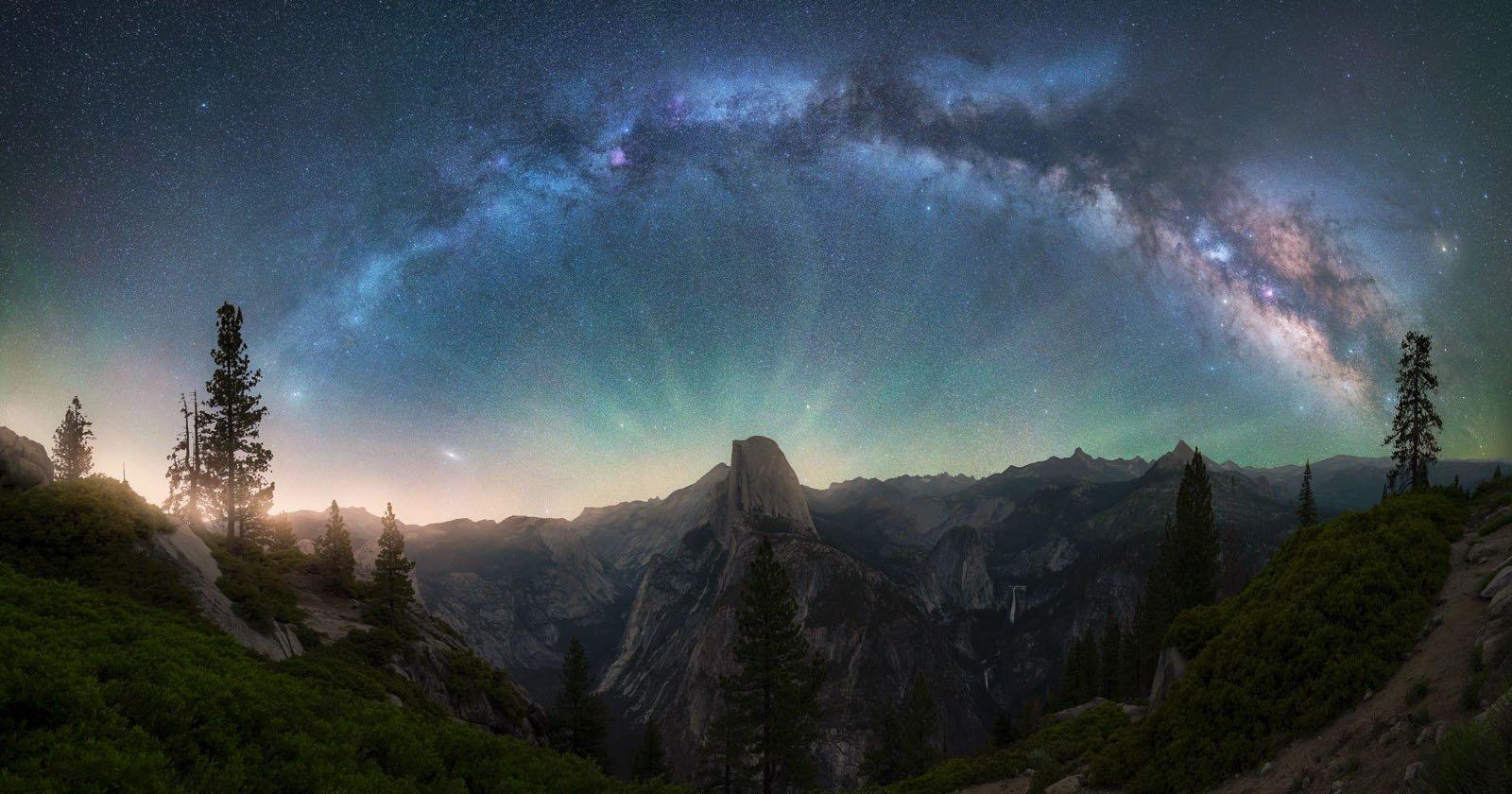 Capturing the Milky Way Over Yosemite National Park