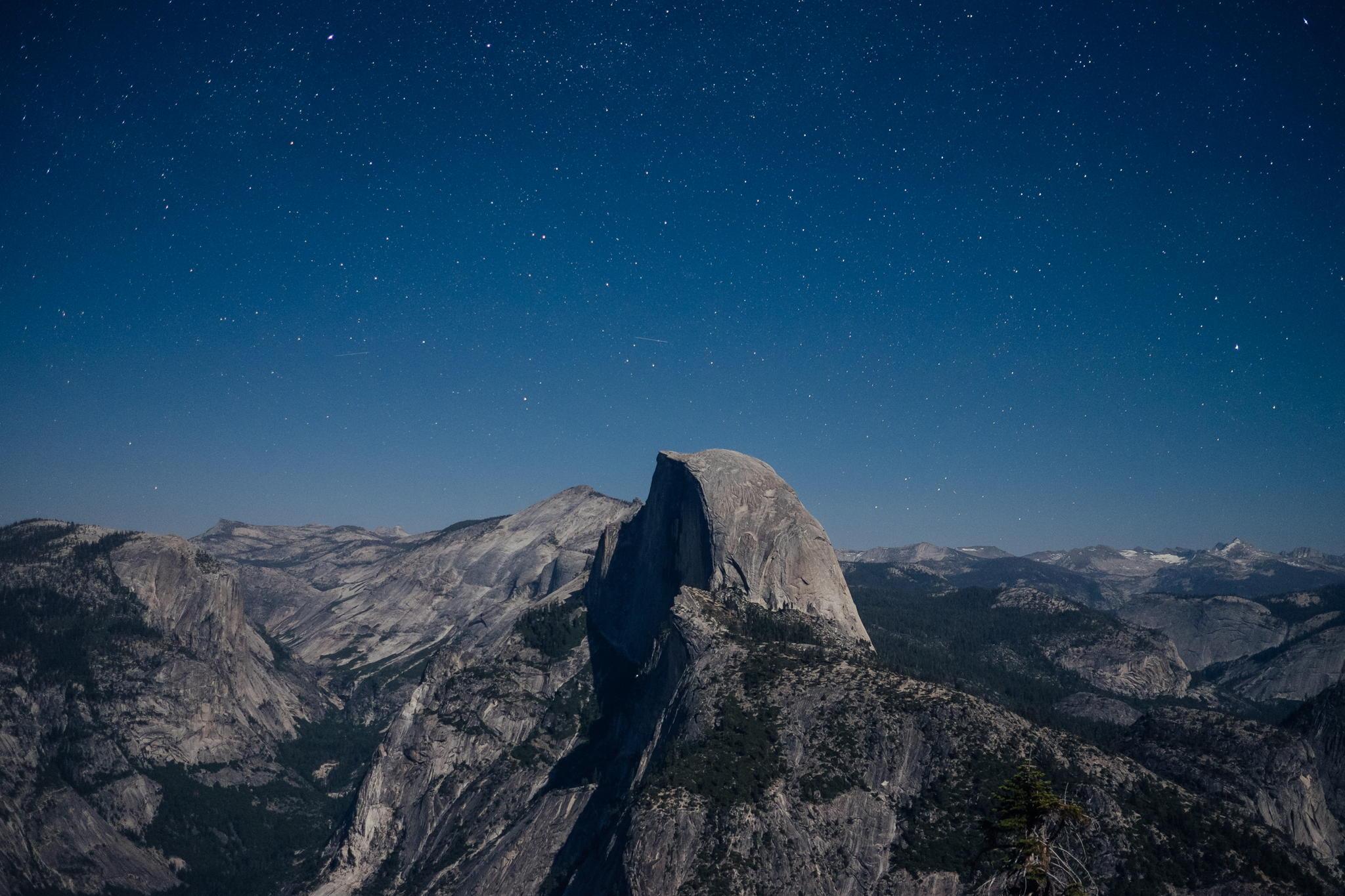 Half Dome and Stars Yosemite National Park id: 157093
