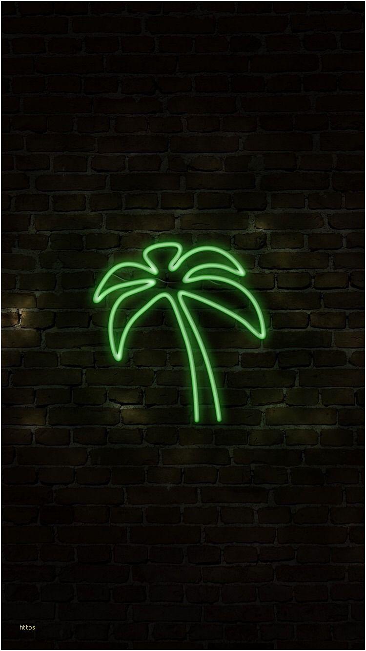 Green, Leaf, Plant, Font, Neon, Illustration iphone