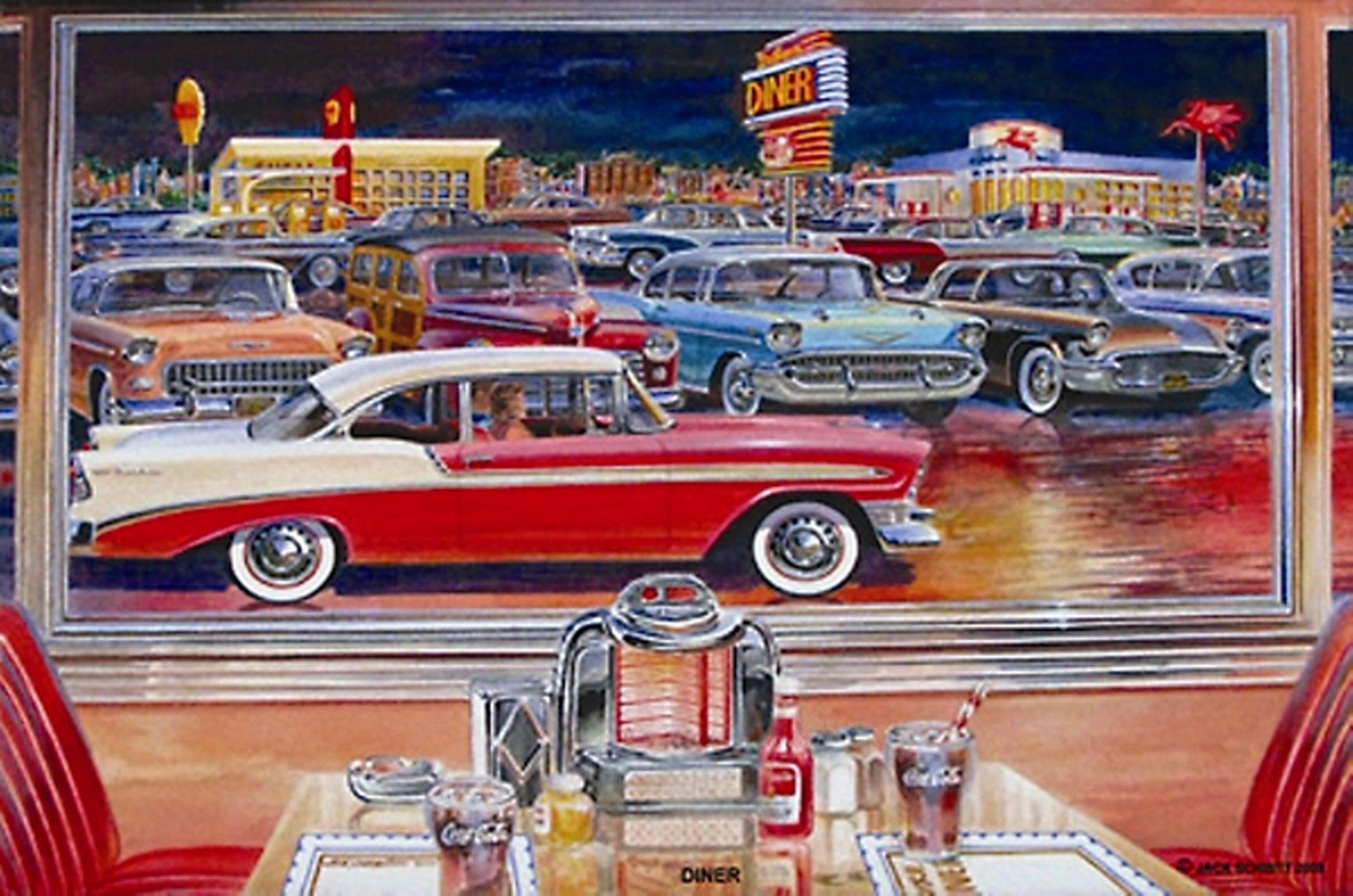 50S Diner Wallpaper Free 50S Diner Background