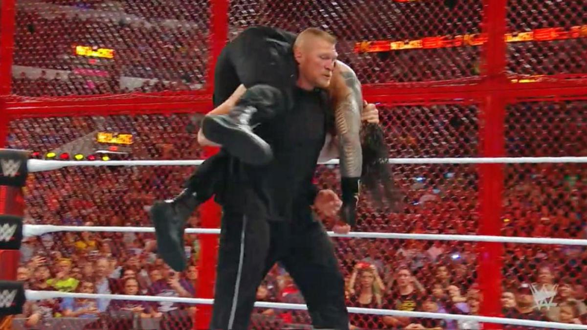 WWE Hell in a Cell results, recap, grades: Brock